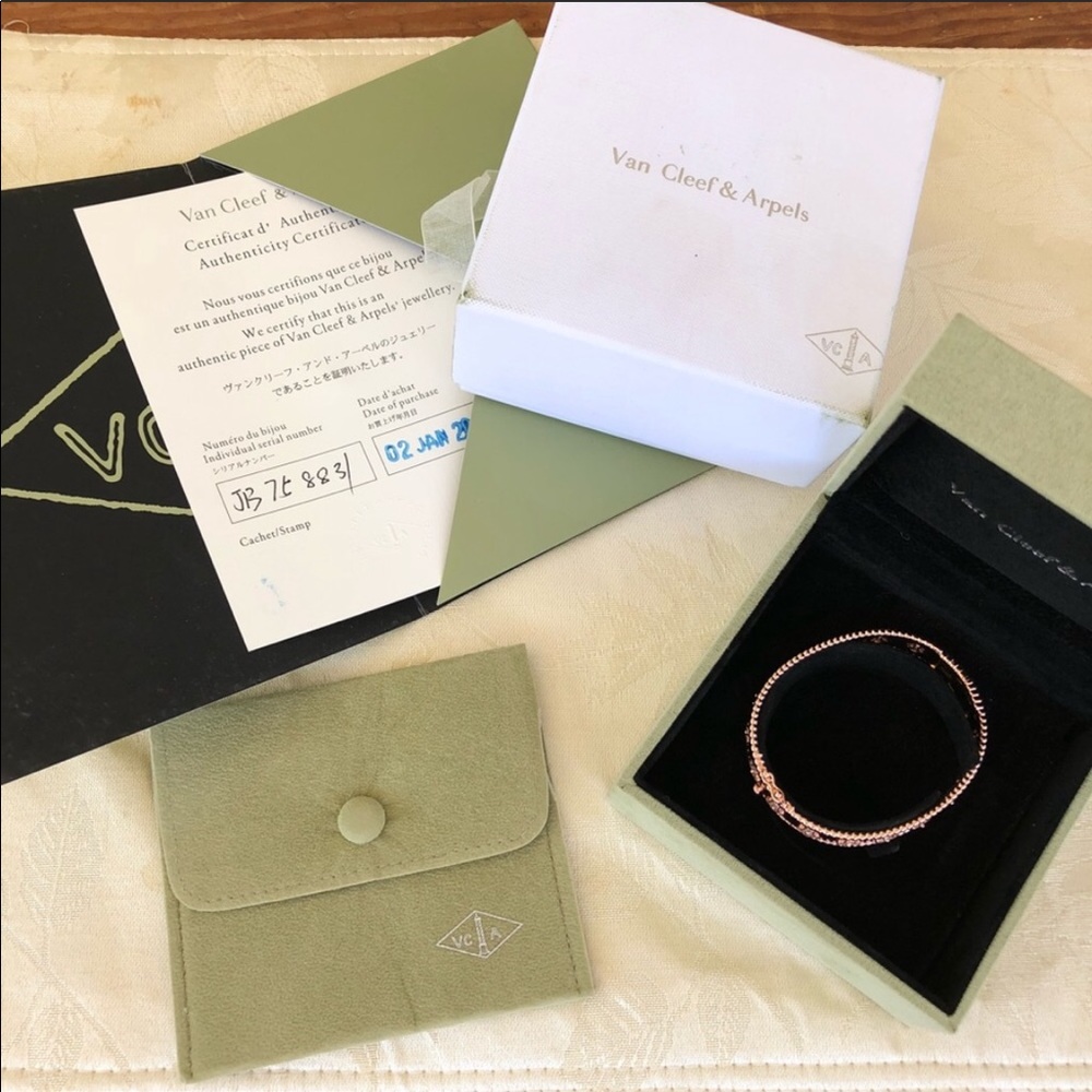 Brand new VCA rose gold bracelet - Picture 4 of 6